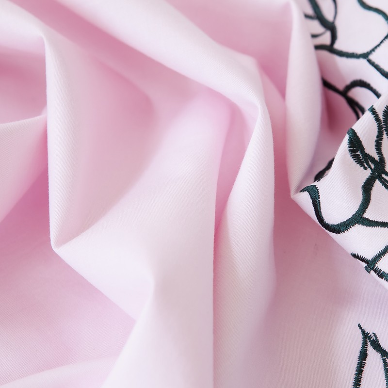 embroidered duvet set