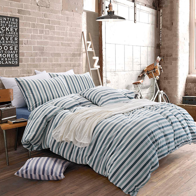 Solid color duvet set