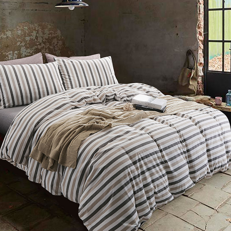 Solid color duvet set