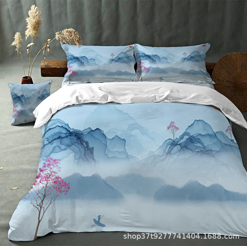 digital printing duvet set